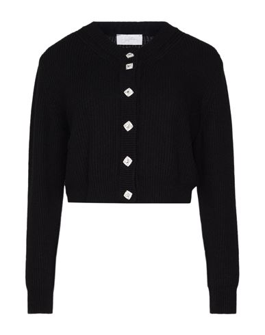 Soallure Woman Cardigan Black Size S Viscose, Wool, Polyamide, Cashmere