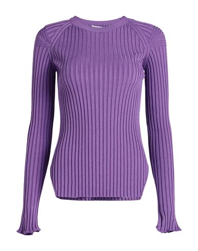 Stella Mccartney Woman Sweater Purple Size 2-4 Viscose, Polyester