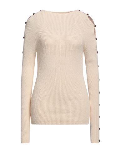 Proenza Schouler Woman Sweater Beige Size S Cotton, Polyamide, Viscose, Polyester, Elastane