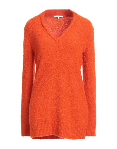 Patrizia Pepe Woman Sweater Orange Size 0 Acrylic, Wool, Polyamide