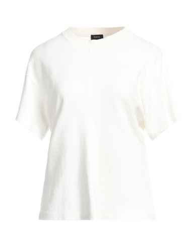 Proenza Schouler Woman T-shirt Ivory Size L Cotton, Nylon, Elastane In White