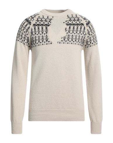 Roberto Collina Man Sweater Light Grey Size 44 Wool