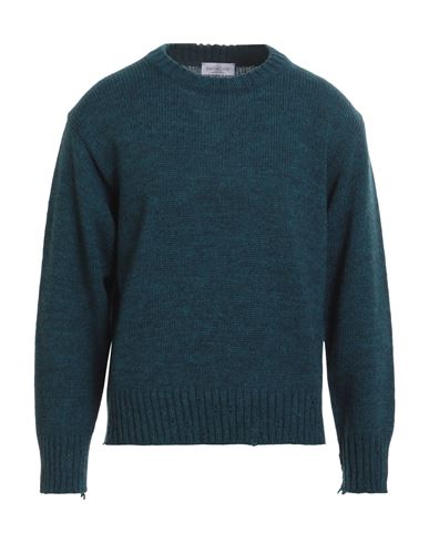 Bellwood Man Sweater Deep Jade Size Xl Acrylic, Alpaca Wool, Wool, Viscose In Green