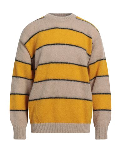 Haikure Man Sweater Beige Size M Mohair Wool, Alpaca Wool, Polyamide