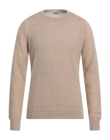 Mauro Grifoni Grifoni Man Sweater Beige Size 40 Polyamide, Alpaca Wool, Mohair Wool