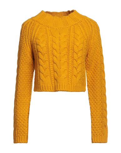 Pdr Phisique Du Role Woman Sweater Ocher Size 1 Acrylic, Alpaca Wool, Wool In Yellow