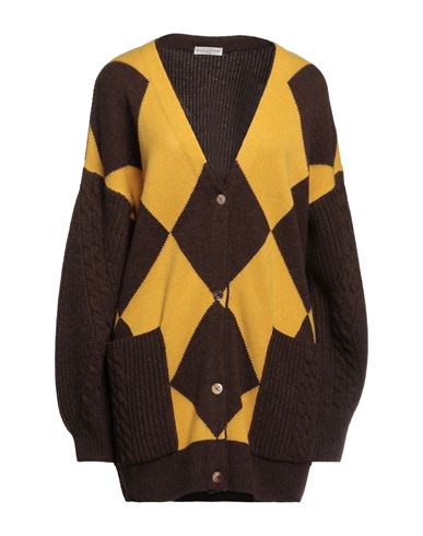 Man Sweater Brown Size 42 Synthetic fibers, Wool, Alpaca wool, Cashmere