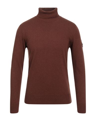 Roy Rogers Roÿ Roger's Man Turtleneck Tan Size Xxl Wool, Polyamide, Viscose, Cashmere In Brown