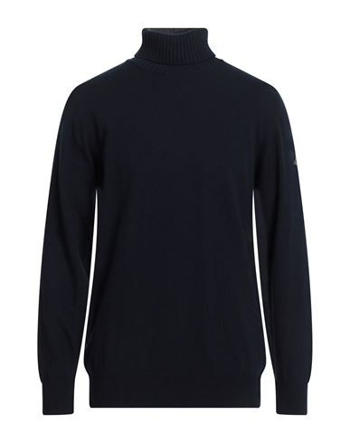 Roy Rogers Roÿ Roger's Man Turtleneck Midnight Blue Size L Wool, Polyamide, Viscose, Cashmere In Black