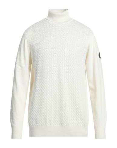 Roy Rogers Roÿ Roger's Man Turtleneck Ivory Size Xxl Wool, Polyamide, Viscose, Cashmere In White