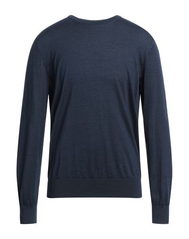 Zegna Cashmere And Silk Sweater In Blue