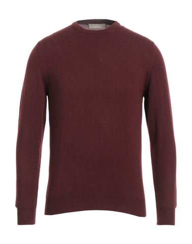 Shop Cruciani Man Sweater Cocoa Size 36 Wool In Brown