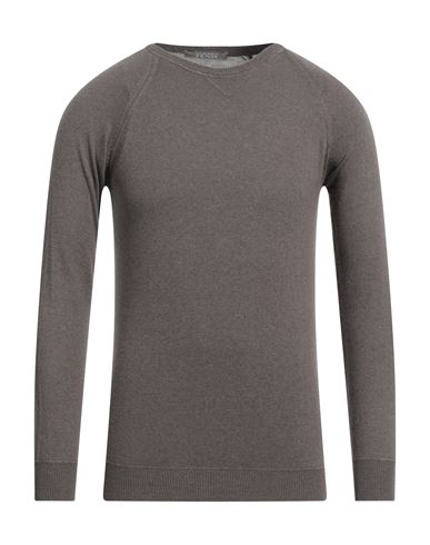 Andrea Fenzi Man Sweater Khaki Size 46 Merino Wool, Viscose, Polyamide, Cashmere In Beige