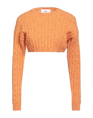 Solotre Woman Sweater Orange Size 2 Wool