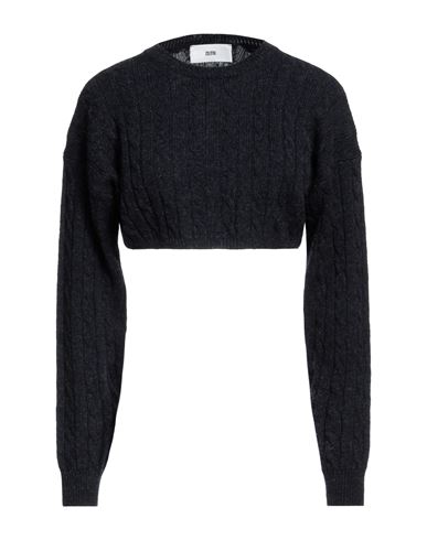 Solotre Woman Sweater Midnight Blue Size 4 Wool