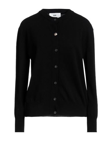 Solotre Woman Cardigan Black Size 1 Merino Wool