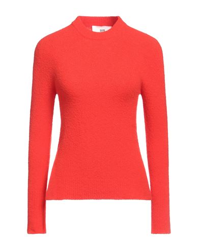 Solotre Woman Sweater Tomato Red Size 2 Wool, Polyamide, Cashmere, Elastane