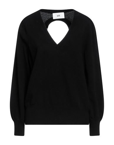 Solotre Woman Sweater Black Size 1 Wool