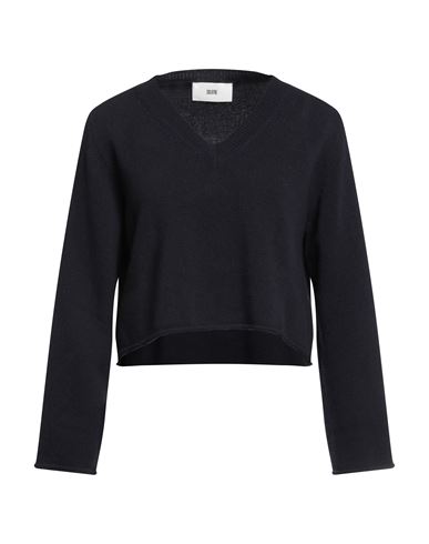 Solotre Woman Sweater Midnight Blue Size 3 Wool