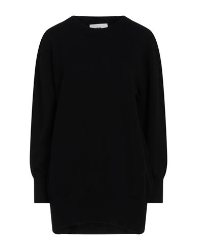 Solotre Woman Sweater Black Size 1 Viscose, Polyester