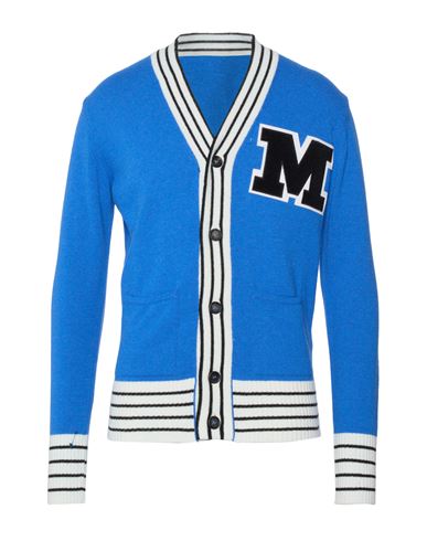 Mr73 Mr*73 Man Cardigan Azure Size Xxl Polyamide, Wool, Viscose, Cashmere In Blue