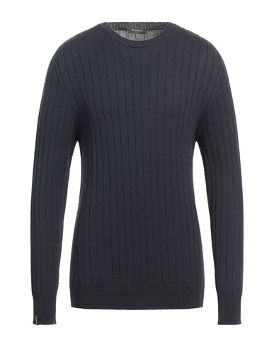 Arovescio Man Sweater Midnight Blue Size 46 Merino Wool