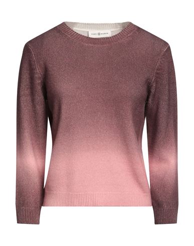 Tory Burch Ombré-effect Cashmere Jumper In Red