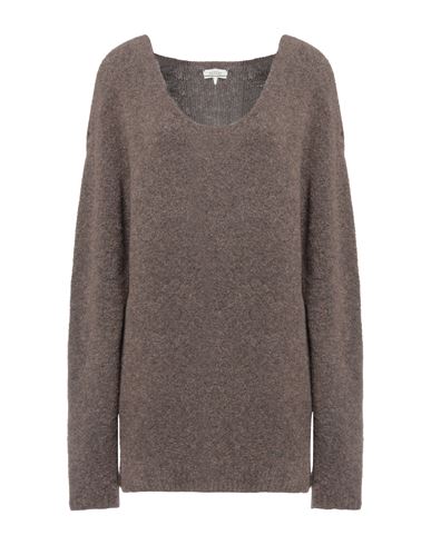 Crossley Woman Sweater Lead Size M Virgin Wool, Polyamide, Elastane In Grey