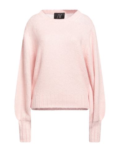 W  Dabliu W Dabliu Woman Sweater Pink Size 2 Acrylic, Nylon, Alpaca Wool