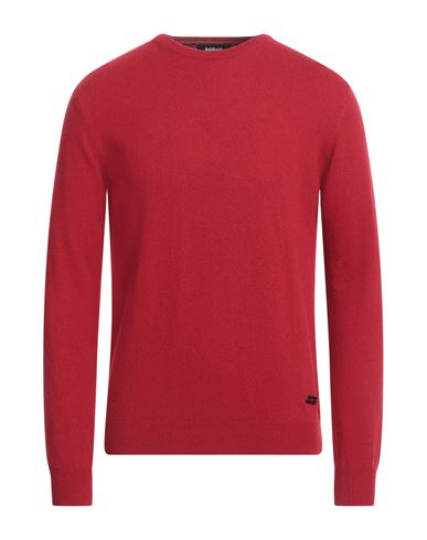 Baldinini Man Sweater Red Size Xxl Wool, Viscose, Polyamide, Cashmere