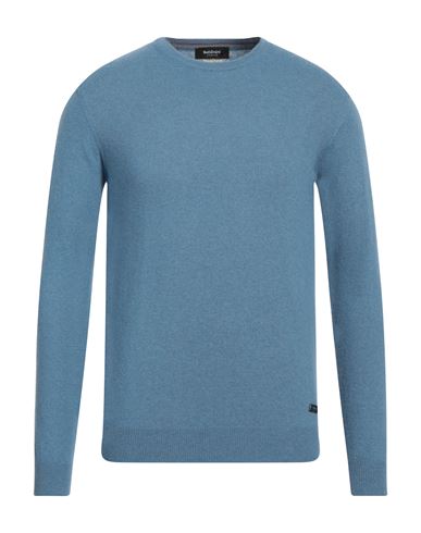 Baldinini Man Sweater Slate Blue Size Xl Wool, Viscose, Polyamide, Cashmere