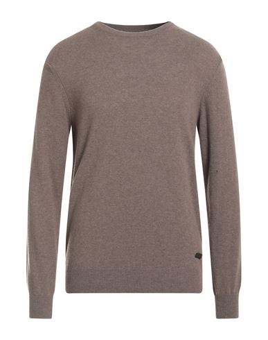 Baldinini Man Sweater Brown Size Xl Wool, Viscose, Polyamide, Cashmere