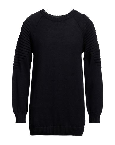 Shop Les Hommes Man Sweater Midnight Blue Size L Wool, Acrylic