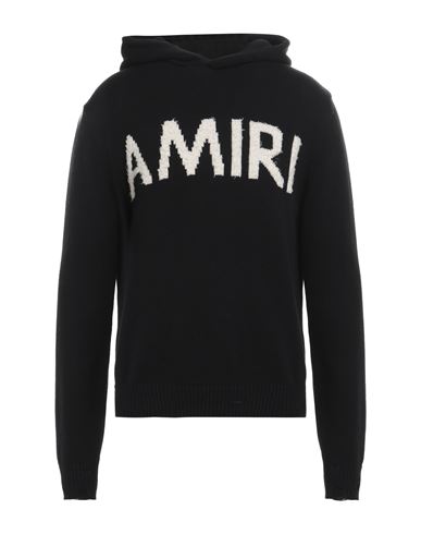 Amiri Man Sweater Black Size S Cotton, Cashmere