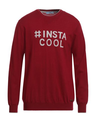 Harmont & Blaine Man Sweater Red Size Xxl Wool, Acrylic, Nylon