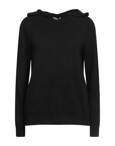 Arovescio Woman Sweater Black Size 6 Virgin Wool, Cashmere
