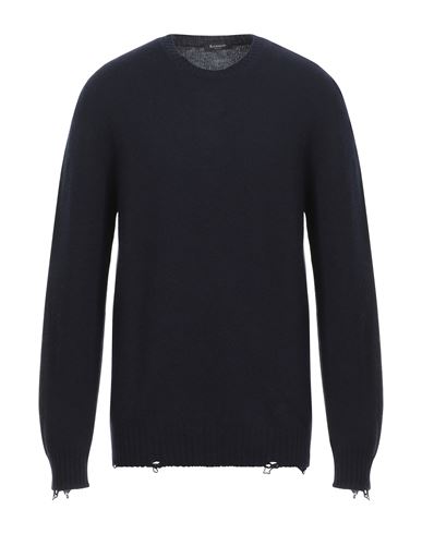 Arovescio Man Sweater Midnight Blue Size 46 Virgin Wool, Cashmere