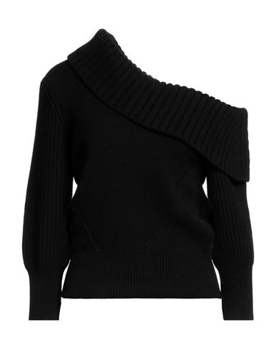 Alexander Mcqueen Woman Sweater Black Size Xl Wool, Cashmere