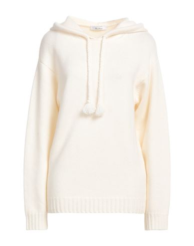 Shop Max Mara Woman Sweater Cream Size M Wool, Cashmere In White