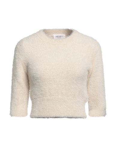 Meimeij Woman Sweater Off White Size 4 Polyamide