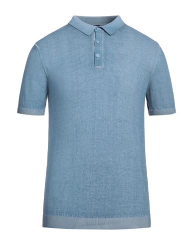 Ne Pas Man Sweater Slate Blue Size Xxl Cotton
