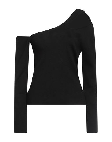 Suoli Woman Sweater Black Size 8 Viscose, Polyester, Polyamide