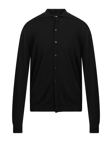 Mauro Grifoni Man Cardigan Black Size 42 Virgin Wool