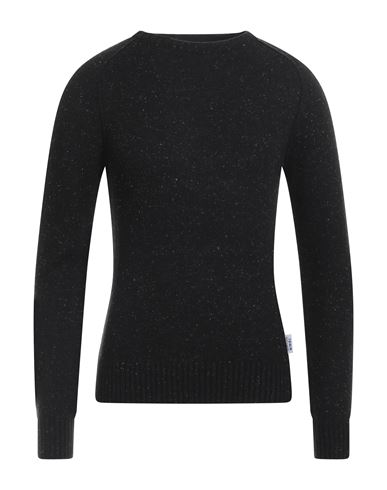 Berna Man Sweater Black Size S Wool, Acrylic, Nylon, Silk