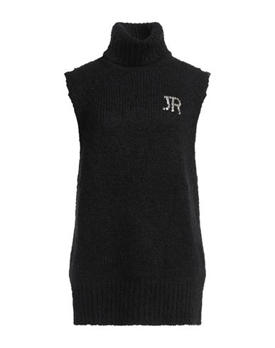 John Richmond Woman Turtleneck Black Size S Acrylic, Alpaca Wool, Wool, Polyamide