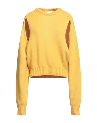 Ramael Woman Sweater Yellow Size M Cashmere, Wool