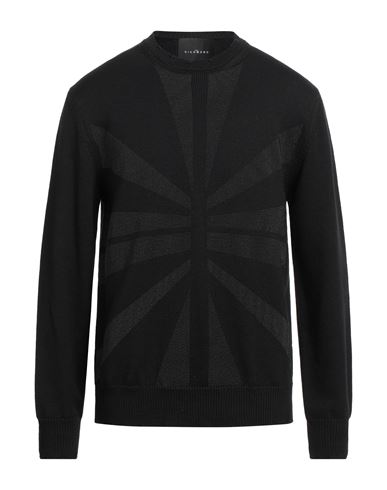 John Richmond Man Sweater Black Size Xl Wool