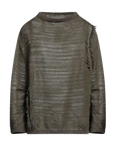 Mm6 Maison Margiela Woman Sweater Military Green Size S Polyester, Acrylic, Viscose, Wool, Alpaca Wo