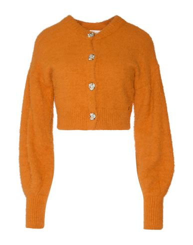 Ottod'ame Woman Cardigan Orange Size 8 Polyamide