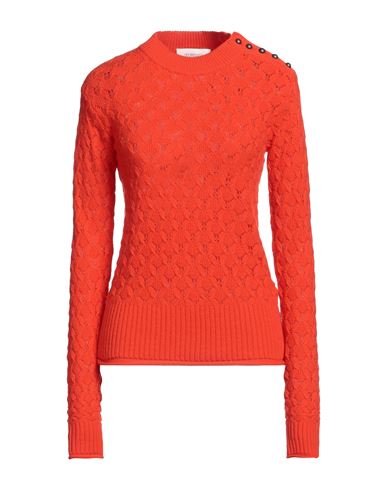 Sportmax Woman Sweater Tomato Red Size L Wool, Cashmere